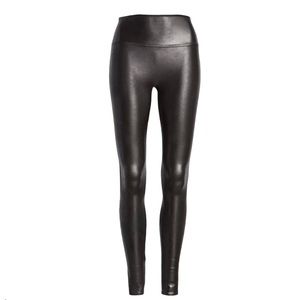 Spanx Faux Leather Leggings, Black